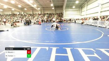 145 lbs Quarterfinal - Steel Meyers, TX vs Maximus Fortier, WV