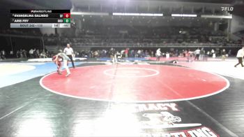 110 lbs Cons. Round 2 - Aris Fry, Dixon vs Evangelina Galindo, Golden Valley