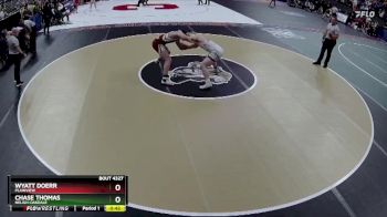 Cons. Round 3 - Chase Thomas, Neligh-Oakdale vs Wyatt Doerr, Plainview