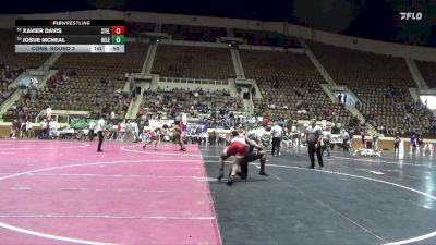 6A 215 lbs Cons. Round 3 - Xavier Davis, Stanhope Elmore vs Josue Mcneal, Helena