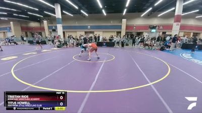 132 True 2nd 1st Place Match - Tristan Rios, Boneyard Wrestling Academy vs Titus Howell, Southern Style Wrestling Club