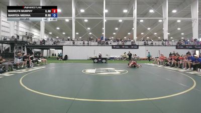 100 lbs Madelyn Murphy, Illinois vs Maritza Medina, Idaho