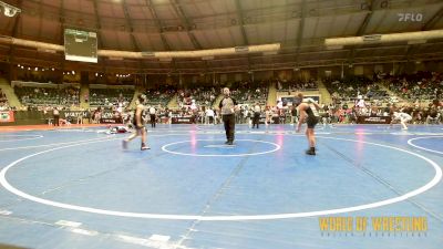 84 lbs Consi Of 32 #2 - Jayden Boston, Neighborhood Wrestling Club vs Frank Motes, GOLDRUSH Academy