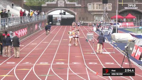 High School Girls' 5k Race Walk, Finals 1
