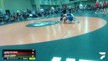 157 lbs Round 4 (6 Team) - Aydan Green, Techfall White vs James Escobar, CIAW