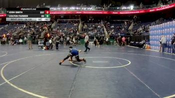 3A 106 lbs Cons. Round 3 - Josh Smith, Scotland County vs Colton Farmer, Enka High School