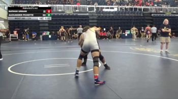 174 lbs Cons. Round 1 - Alexander Pichette, Santa Ana College vs Nathan Urbani, Sierra College