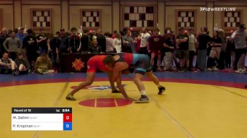 74 kg Round Of 16 - Mustafa Salimi, Maryland vs Parker Kropman, Beat The Streets Philadelphia