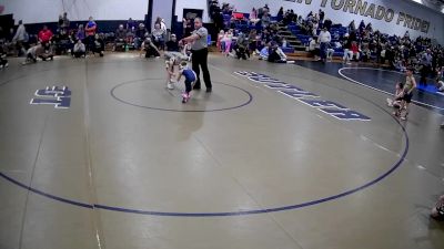 49-52 lbs Round 3 - Charlotte Smith, Butler vs Dalton Johnston, Greenville