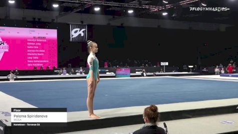 Paloma Spiridonova - Floor, WOGA - 2021 GK US Classic & Hopes Championship