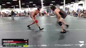 170 lbs Round 1 (4 Team) - Devin Downes, Town WC vs Anthony Gregory, Outsiders WC