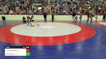 60 lbs Quarterfinal - Charleigh Richardson, The Storm Wrestling Center vs Matthew Payton, Woodstock City Wrestling