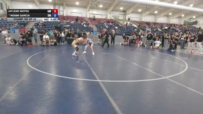 105 lbs Champ. Rd Of 16 - Jaylene Motes, Gold Rush Wrestling vs Noemi Garcia, Sanderson Wrestling Academy