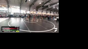 92 lbs 5th Place Match - Amerie Morgas, Maverick Elite Wrestling Club vs Karmyn Banda, Bandas Wrestling Academy