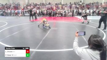 54 lbs Quarterfinal - Levi Ortzow, Wlv Jr Wrestling vs Philip Maier IV, Montrose Elite