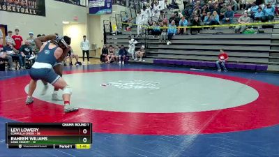 190 lbs Round 1 (16 Team) - Raheem Wiliams, Long County vs Levi Lowery, Coahulla Creek