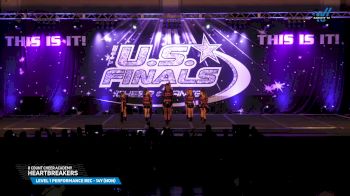 8 Count Cheer Academy - Heartbreakers [2025 L1 Performance Rec - 14Y (NON) Day 1] 2025 The U.S. Finals Virginia Beach