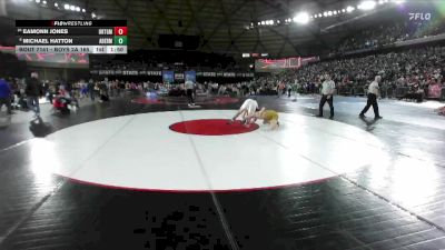 Boys 2A 165 lbs Champ. Round 1 - Michael Hatton, Aberdeen vs Eamonn Jones, Orting