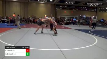 Match - Kyle Yazzie, THOROBRED WRESTLING CLUB vs Kile Driscoll, Faith Lutheran High School