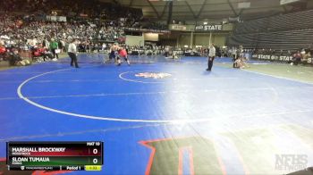 1B/2B 285 Semifinal - Marshall Brockway, Mossyrock vs Sloan Tumaua, Forks