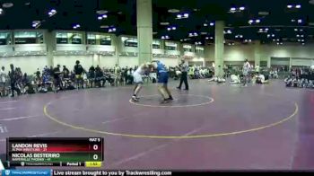 220 lbs Round 3 (10 Team) - Nicolas Besteriro, Naperville Phoenix vs Landon Revis, Alpha Wrestling