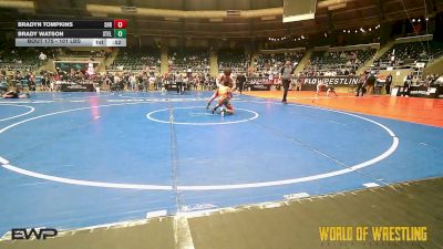 101 lbs Consolation - Bradyn Tompkins, SHR vs Brady Watson, Steller Trained