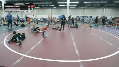 140 lbs Champ. Rd Of 16 - MICHAEL WOELFLE, Best Trained Wrestling vs Maximus Lupardus, All American Wrestling Club