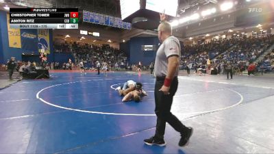 175 lbs Cons. Round 1 - Christopher Tomer, JW Robinson vs Ashton Ritz, Cosby