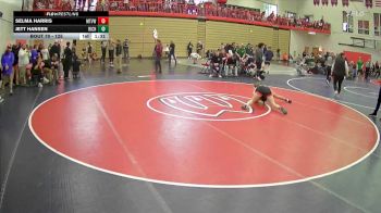 125 lbs Champ. Round 1 - Selma Harris, Mountain View vs Jett Hansen, Richland