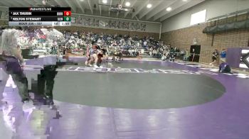 157 lbs Semifinal - Jax Thurin, Burns/Pine Bluffs vs Kelton Stewart, Glenrock