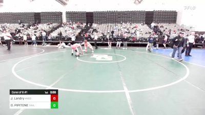 184-H lbs Consi Of 8 #1 - Joel Landry, Honesdale vs DYLAN PIPITONE, Tottenville