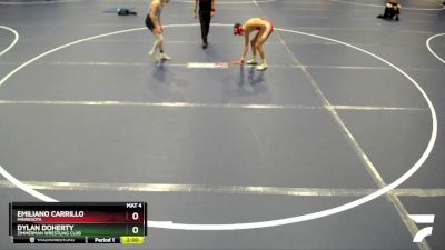 110 lbs Cons. Round 4 - Dylan Doherty, Zimmerman Wrestling Club vs Emiliano Carrillo, Minnesota