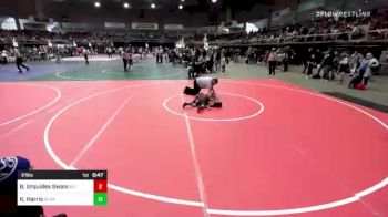 61 lbs Rr Rnd 2 - Brody Urquides Swann, 307 Wrestling vs Kaevein Harris, Bear Creek