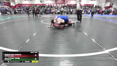 150 lbs Champ. Round 2 - Suleyman Yanik, Homestead vs Sebastian Garcia, Junipero Serra