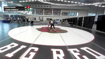 197 lbs Cons. Round 4 - Darren DeJong, Cortland vs Xavier Pommells, Ithaca
