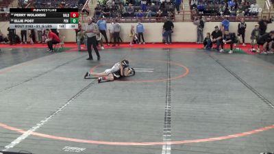 51_G lbs Consi Of 4 - Perry Wolanski, Bald Eagle Area vs Ellie Post, Pen Argyl