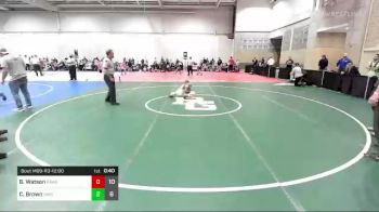 70 lbs Rr Rnd 3 - Brady Watson, Kraken vs Corey Brown, Headhunters WC