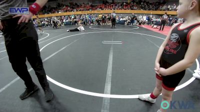 61 lbs Consi Of 4 - Waylon Snyder, F-5 Grappling vs Ezra Zimmerman, Lions Wrestling Academy