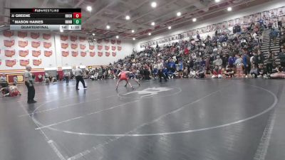 120 lbs Quarterfinal - JJ Greene, Buchanan vs Mason Haines, Dundee