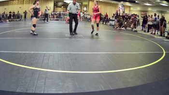 130 lbs Consi Of 8 #1 - Kaelena Ahrens, Vacaville WC vs Krista Green-Garza, Legacy WC