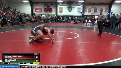 220 lbs Semifinal - Ethan Ladd, Macomb vs Julian Perez-Hall, Burlington