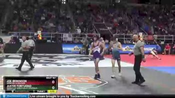 I-126 lbs Champ. Round 2 - Justin Fortugno, Briarcliff-Byram Hills-Valhalla-Westlake vs Joe Berenson, Webster Schroeder