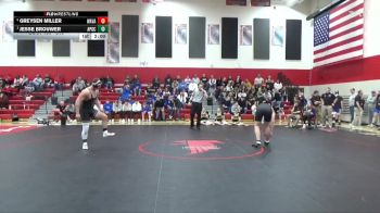 215 lbs Semifinal - Jesse Brouwer, AP-GC vs Greysen Miller, Wapsie Valley