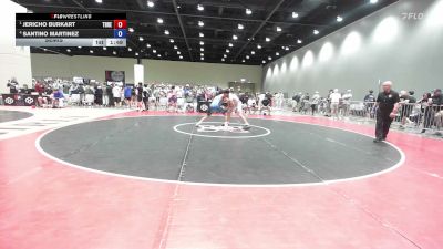126 lbs Semis - Jericho Burkart, Threestyle vs Santino Martinez