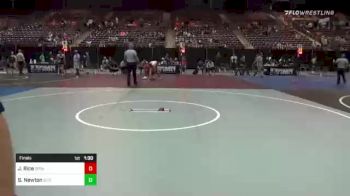 195 lbs Final - Skeet Newton, Sitc vs Jaden Rice, Spokane Wrestling