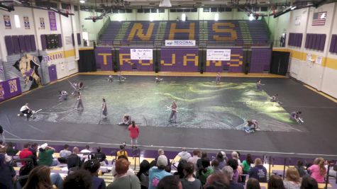 Milton HS (GA) "Milton GA" at 2025 WGI Guard Charlotte Regional