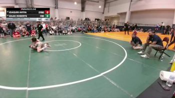 110 lbs Cons. Round 2 - Izaak Roberts, Texas Elite Wrestling Club vs Joaquin Avitia, El Paso Wildcats Wrestling Club