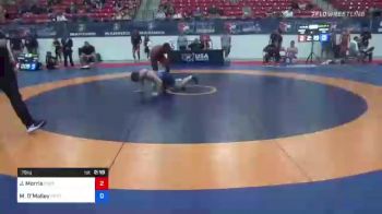 79 kg Round Of 32 - Jamal Morris, Fort Lauderdale Wrestling Club vs Michael O'Malley, Pennsylvania RTC