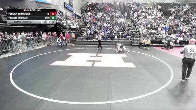 5A 144 lbs Cons. Round 1 - Ryan Jordan, Cyprus vs Rilen Brindley, Spanish Fork