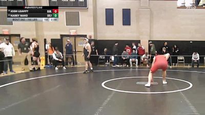 215 lbs Consi Of 8 #2 - Josh Leavitt, Burlington vs Kasey Nako, Beverly
